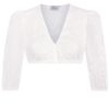 Dirndlbluse MATHILDA ~ 36 ~ weiß