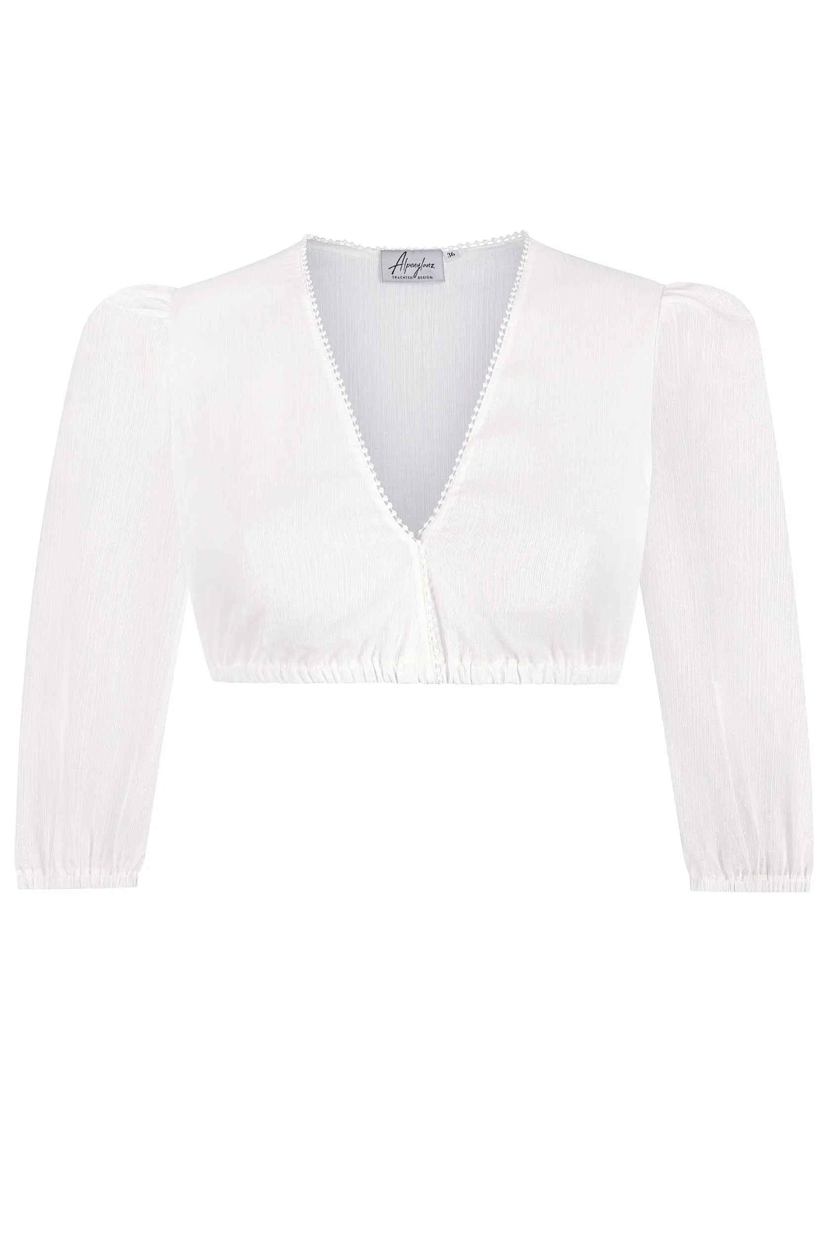 Dirndlbluse MATHILDA ~ weiß ~ 36