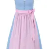 Dirndl LISA (90 cm) ~ 38 ~ hellblau