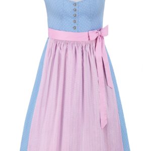 Dirndl LISA (90 cm) ~ 38 ~ hellblau