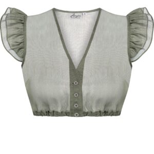 Dirndlbluse EILEEN ~ 34 ~ oliv