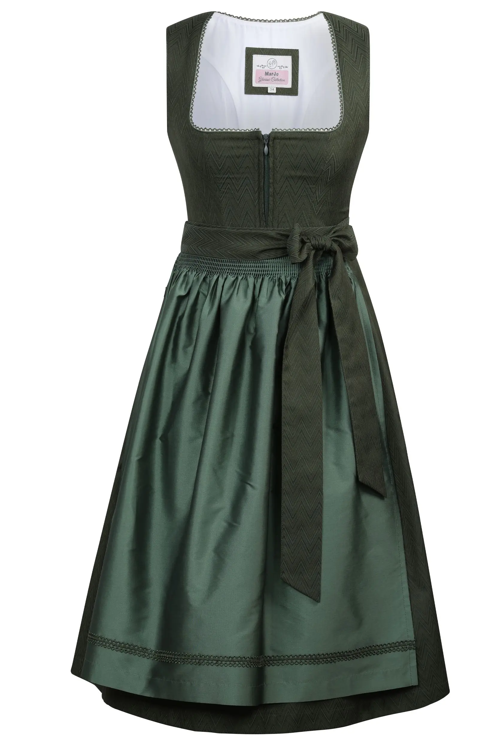 Dirndl HEROLDSBERG (70 cm) ~ 30 ~ oliv
