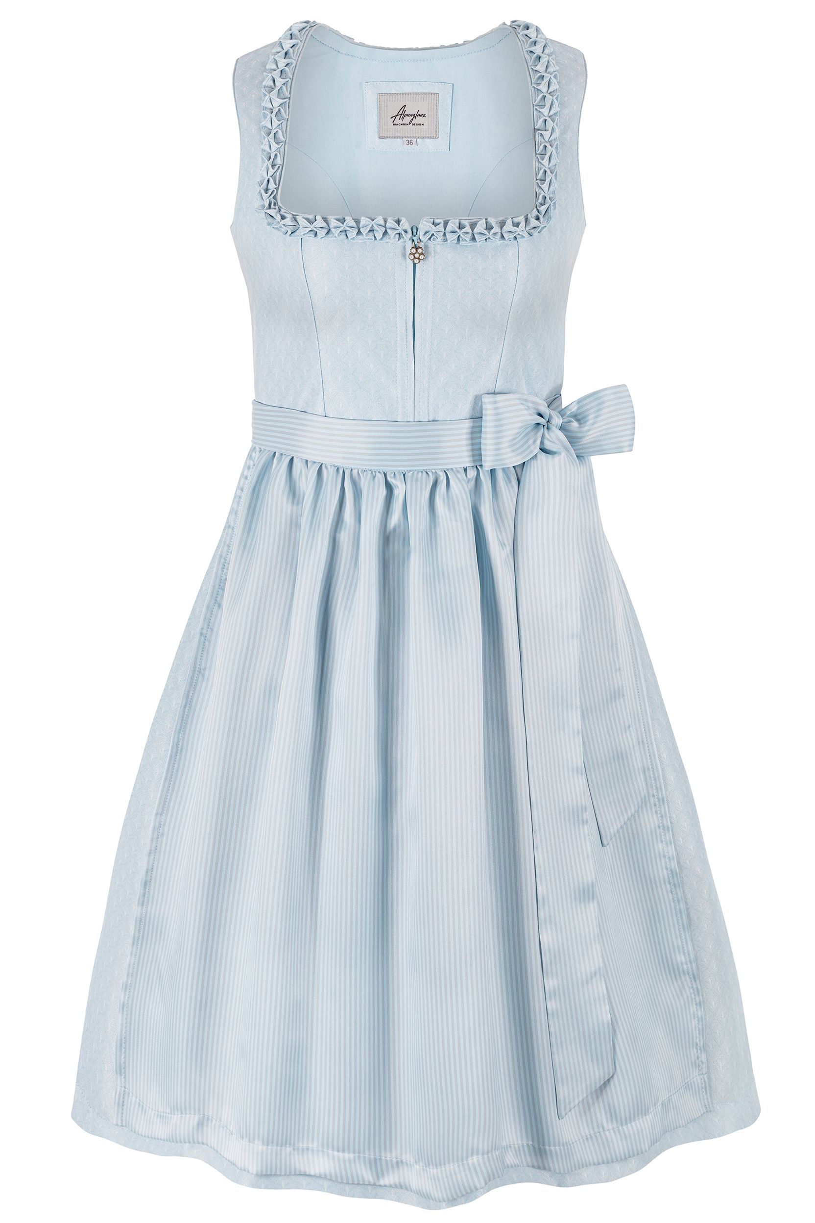 Dirndl SILKE (70 cm) ~ 34 ~ hellblau