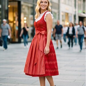 Dirndl JESSICA (70 cm) ~ 38 ~ rot