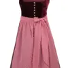 Dirndl WOLFERSDORF (70 cm) ~ 38 ~ beere