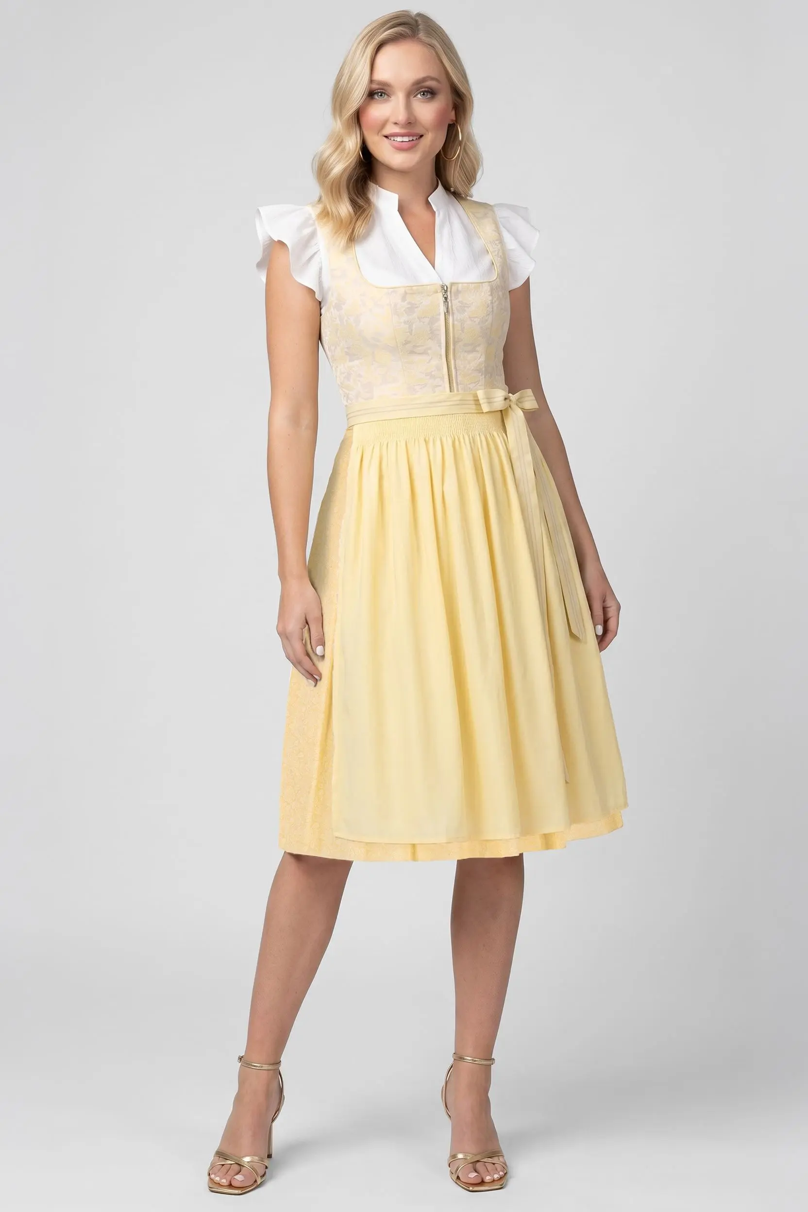 Dirndl MAYA (70 CM) ~ 34 ~ gelb