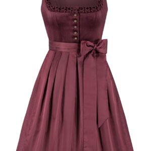 Dirndl FIOLA ~ 30 ~ dunkelrot