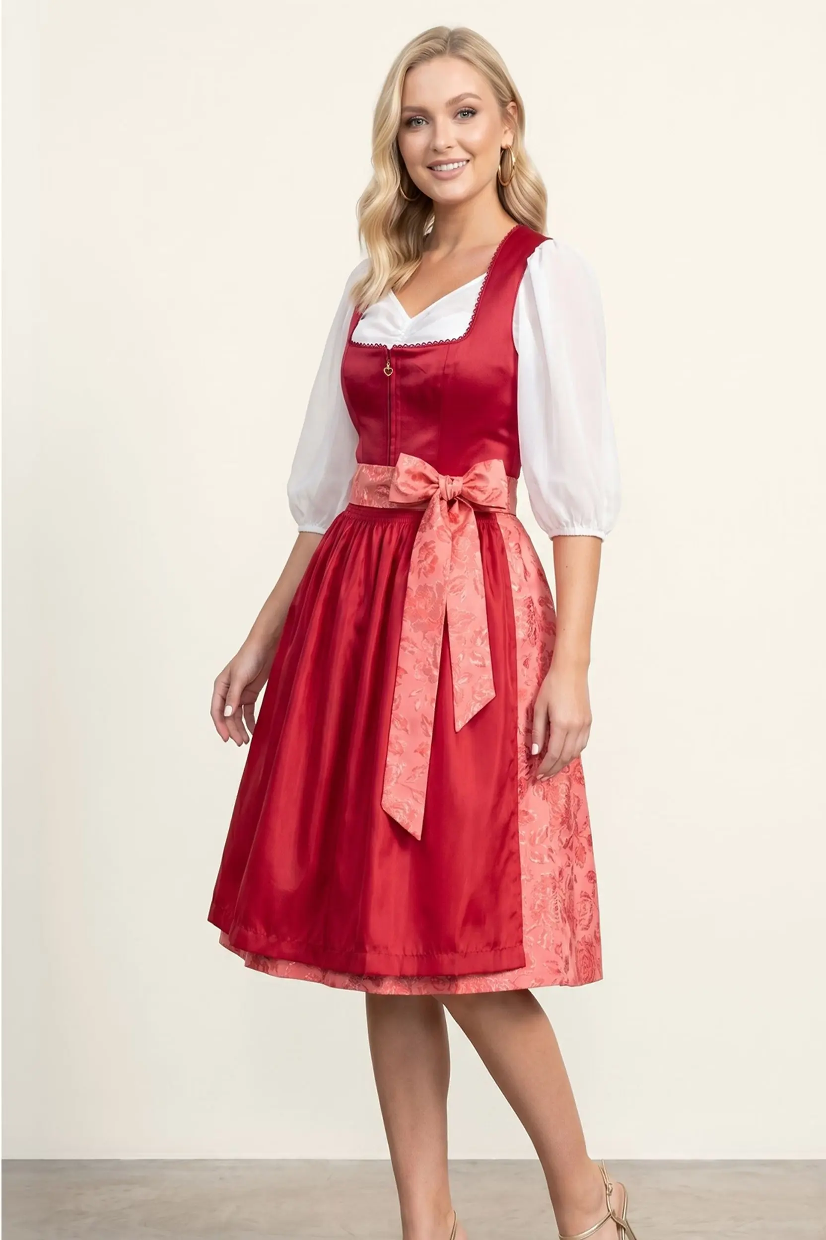 Dirndl PATRICIA (70 cm) ~ 30 ~ rot