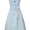 Dirndl SCHOLLBRUNN (65 cm) babyblau ~ 38 ~ hellblau