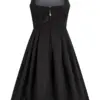 Midi Dirndl 70 cm Gastro schwarz Nicole 130915 ~ 40