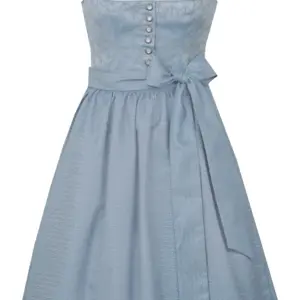 Dirndl LANGDORF (65 cm) ~ 38 ~ blau