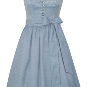 Dirndl LANGDORF (65 cm) ~ 38 ~ blau