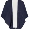 Poncho DORA ~ dunkelblau