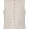 Trachtenweste creme Ferdi 013609 - slimfit ~ 58