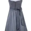 Dirndl LICHTENFELS (60 cm) ~ 30 ~ blaugrau