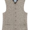 Kinder Trachtenweste BEN ~ 104 ~ taupe