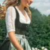 Dirndl SEßLACH (65 cm) oliv pistazie ~ 48 ~ oliv