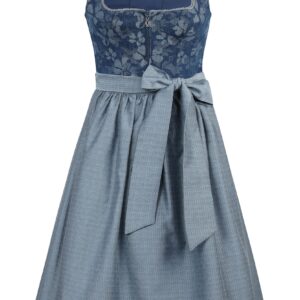 Dirndl GACHENBACH (65 cm) ~ 30 ~ blaugrau