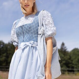 Dirndl NEBELBERG (70 cm) ~ 36 ~ blau
