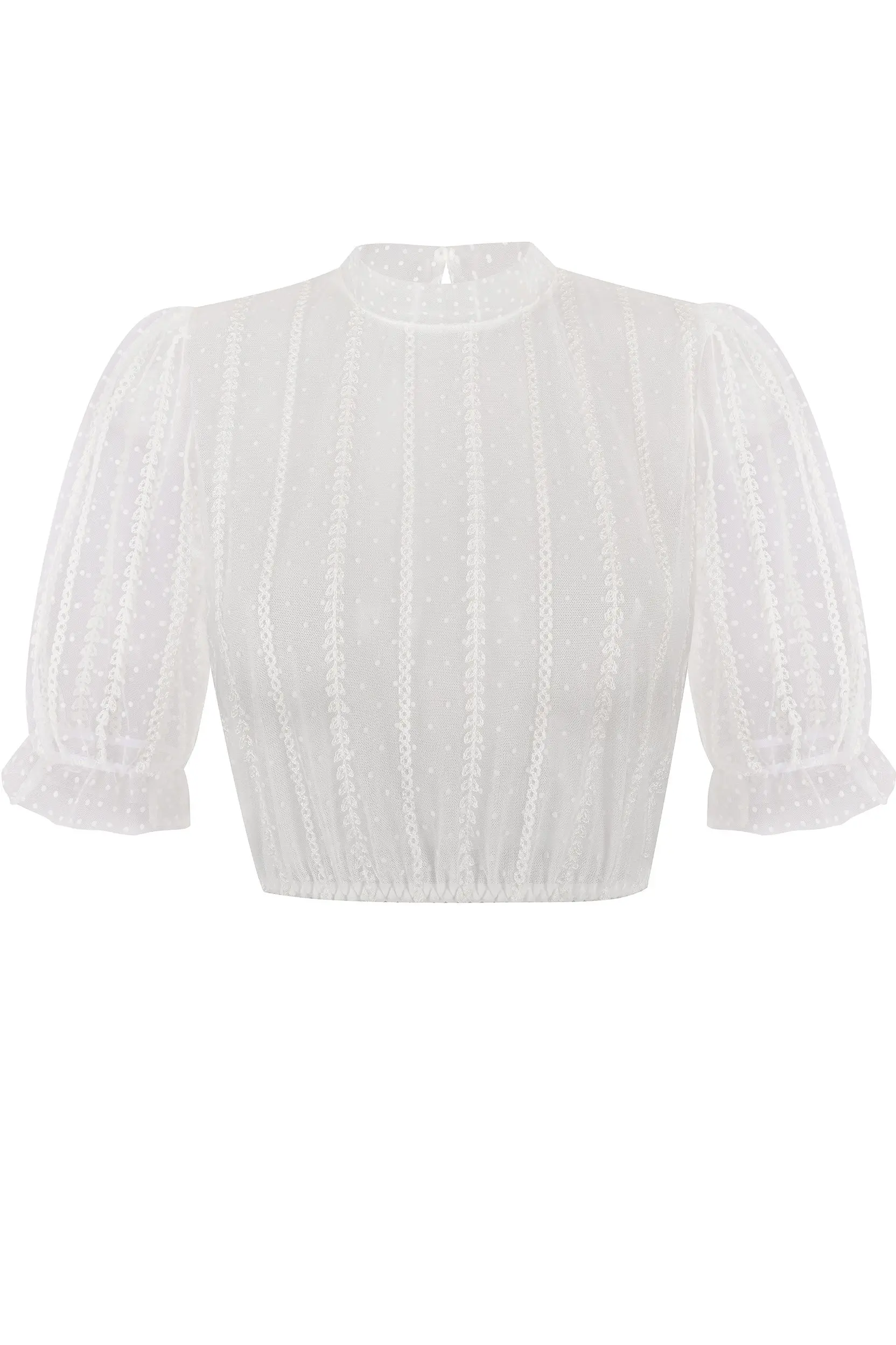 Dirndlbluse ISABELLA ~ 32 ~ creme