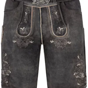 Lederhose MARK ~ 44 ~ graphit
