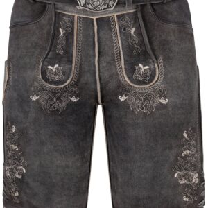 Lederhose MARK ~ 50 ~ graphit