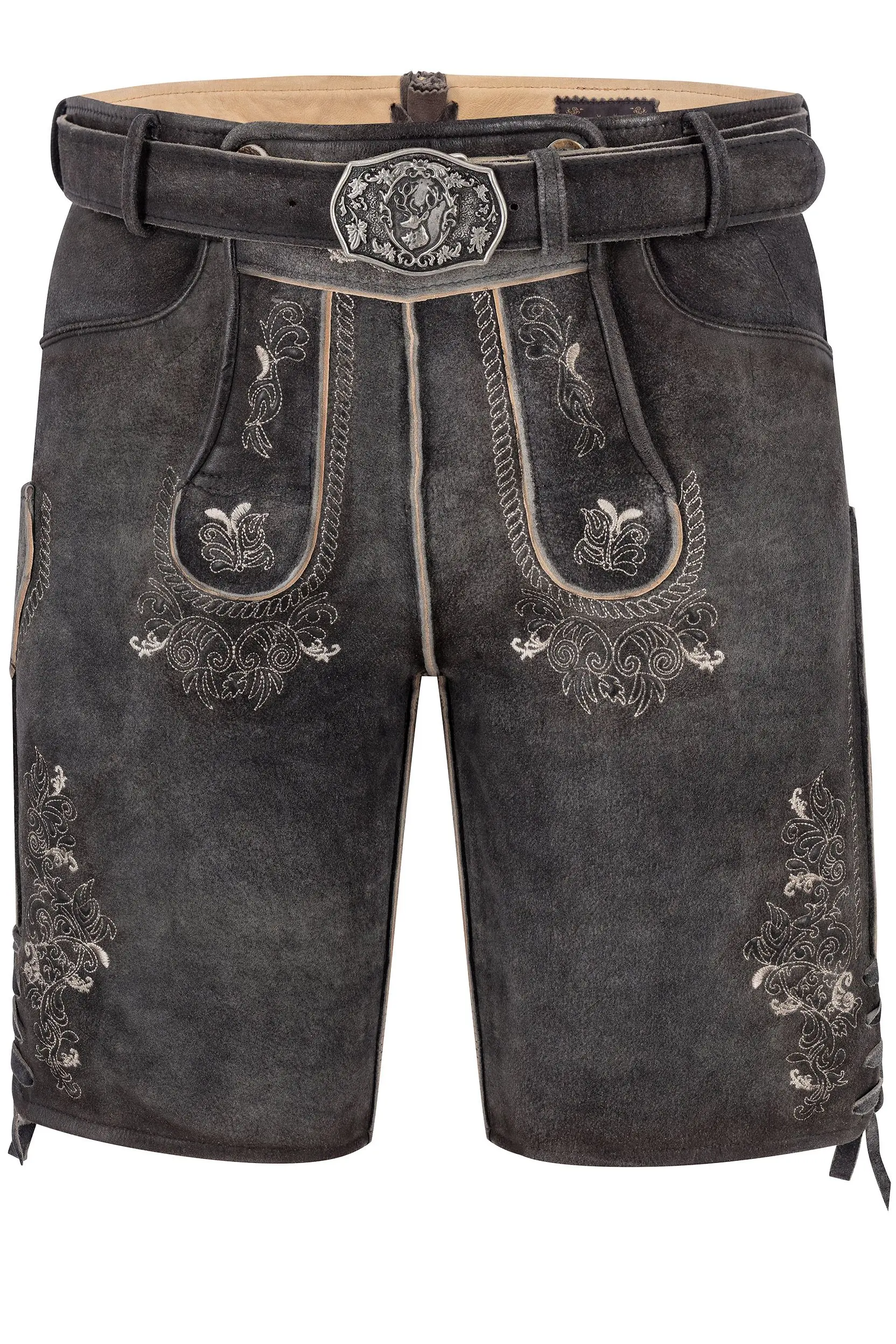 Lederhose MARK ~ 44 ~ graphit