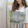 Dirndl HEROLDSBERG (70 cm) ~ 30 ~ taupe