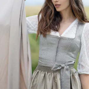 Dirndl HEROLDSBERG (70 cm) ~ 30 ~ taupe