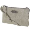 Dirndltasche mit Ornament ~ hellgrau