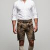 Lederhose kurz eiche gespeckt Boandlkaspar 015505 ~ 50