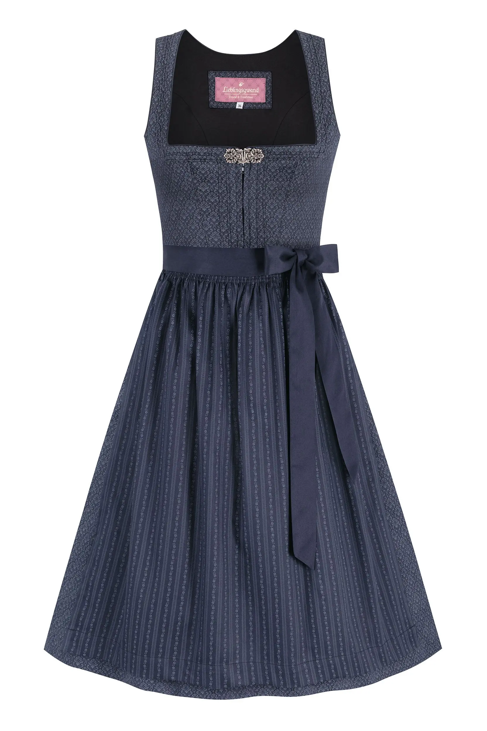 Dirndl SOFIE (65 cm) ~ 46 ~ dunkelblau