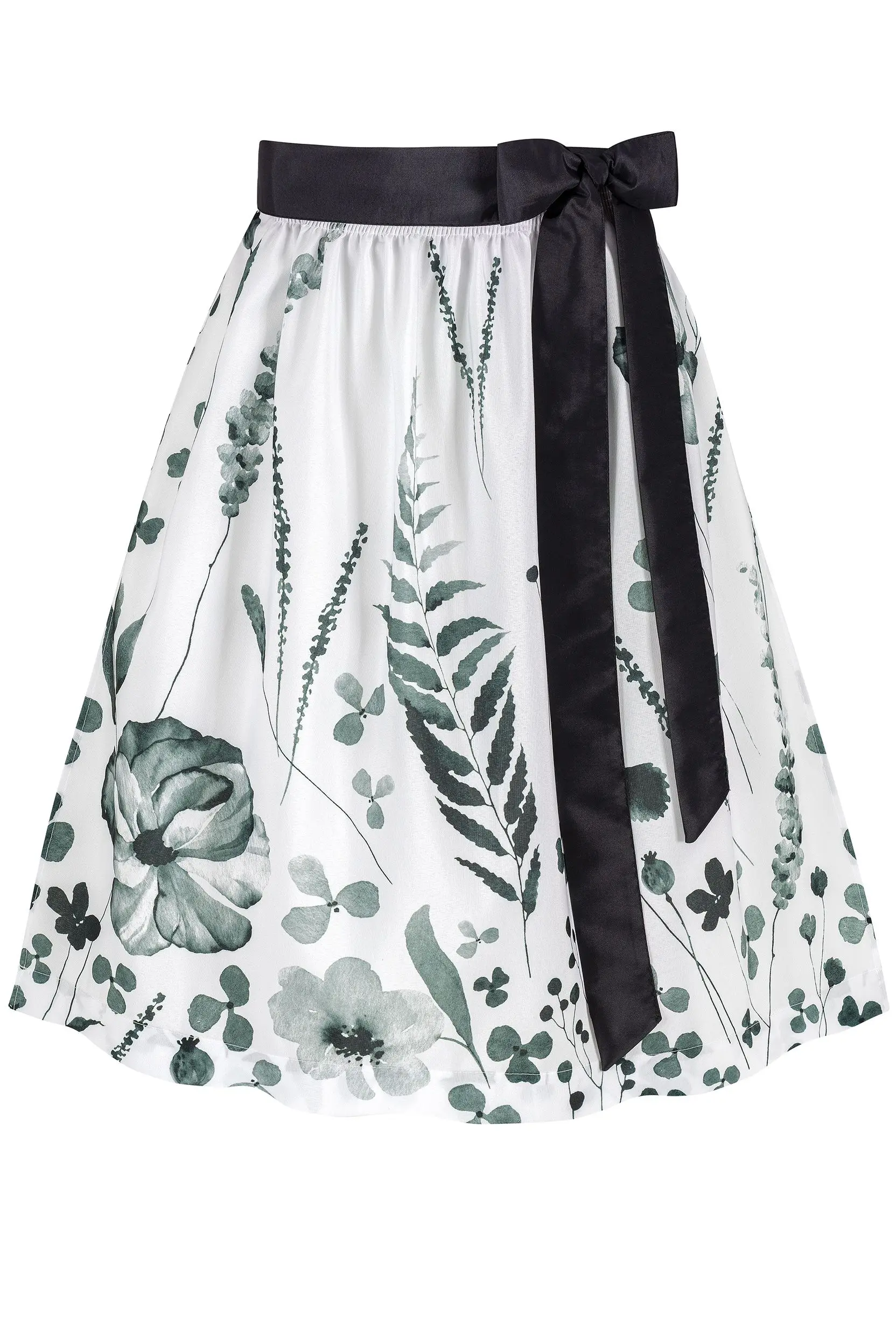 Dirndlschürze DANIELLE (65 cm) ~ M ~ schwarz