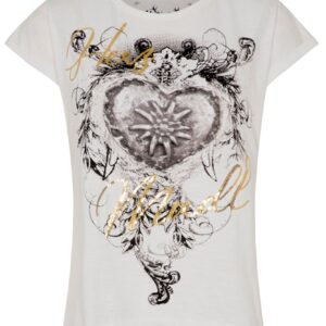 Trachtenshirt DILARA ~ M ~ offwhite