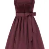 Dirndl LUISE (70 cm) ~ 36 ~ dunkelrot