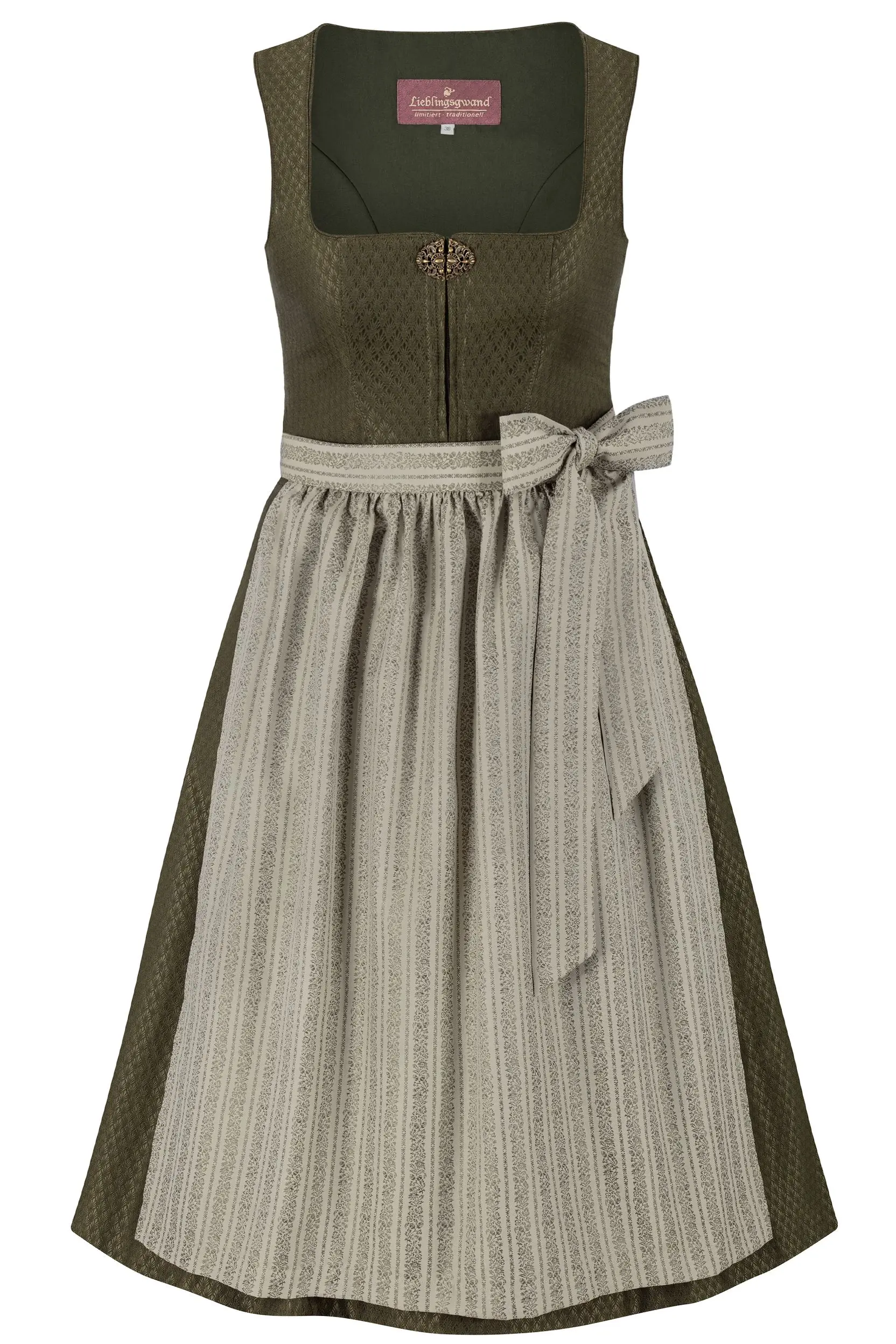 Dirndl KLARA (75 cm) ~ 32 ~ oliv