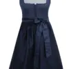Dirndl DEININGEN (65 cm) ~ 36 ~ dunkelblau