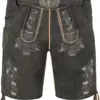 Lederhose BENE ~ 44 ~ graphit