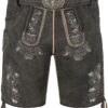 Lederhose BENE ~ 44 ~ graphit