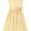 Kinderdirndl HEIDI ~ gelb ~ 116