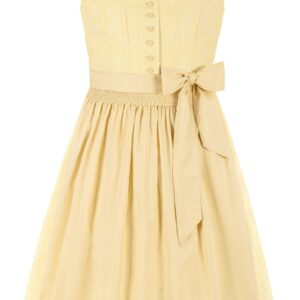 Kinderdirndl HEIDI ~ 116 ~ gelb