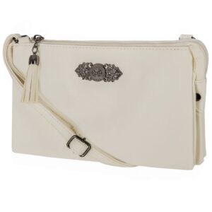 Dirndltasche mit Ornament ~ creme