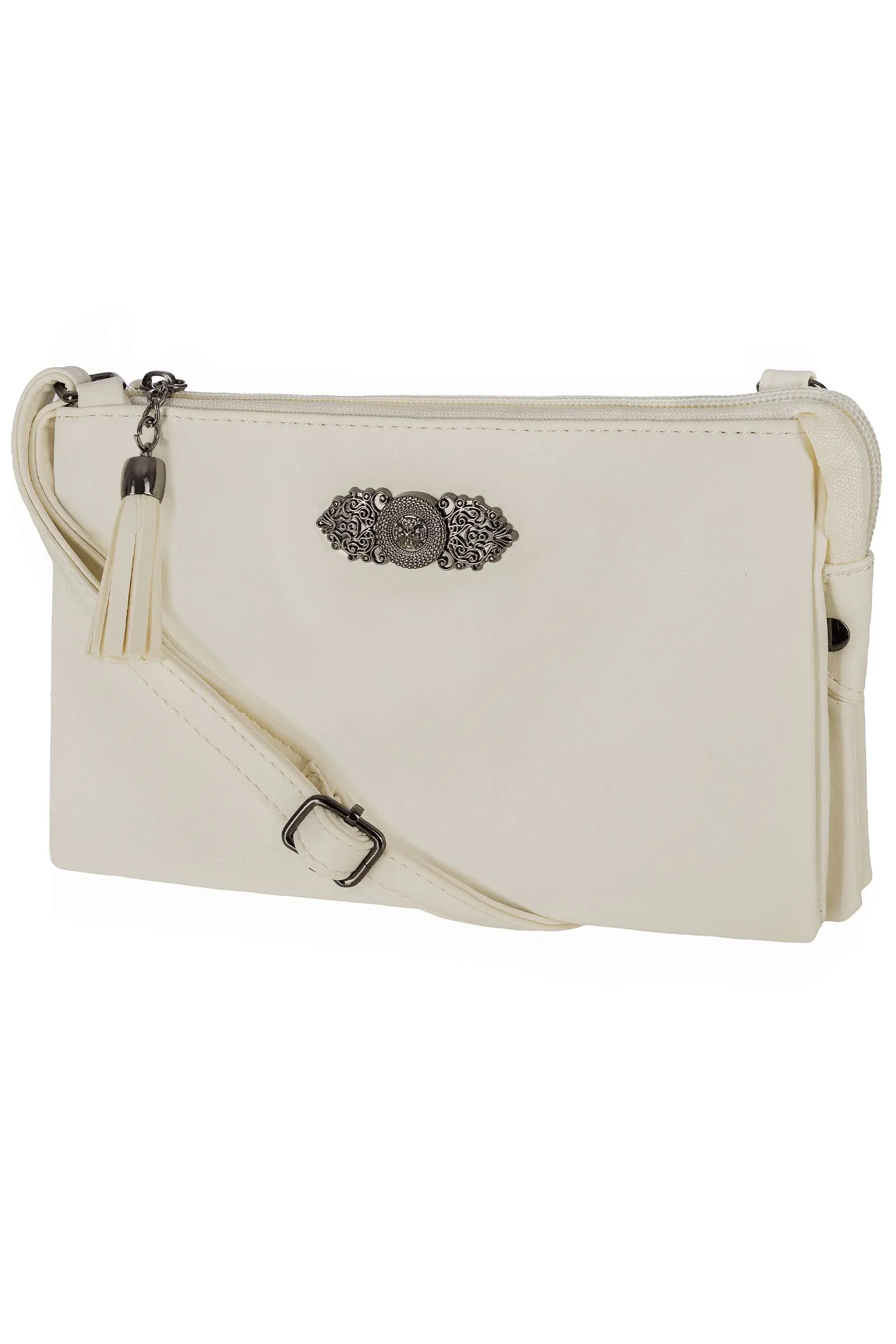 Dirndltasche mit Ornament ~ creme