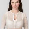 Dirndlbluse Alissia (creme