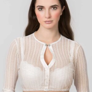 Dirndlbluse Alissia (creme