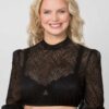 Dirndlbluse Cleo (schwarz