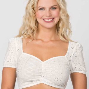 Dirndlbluse Juliette (creme