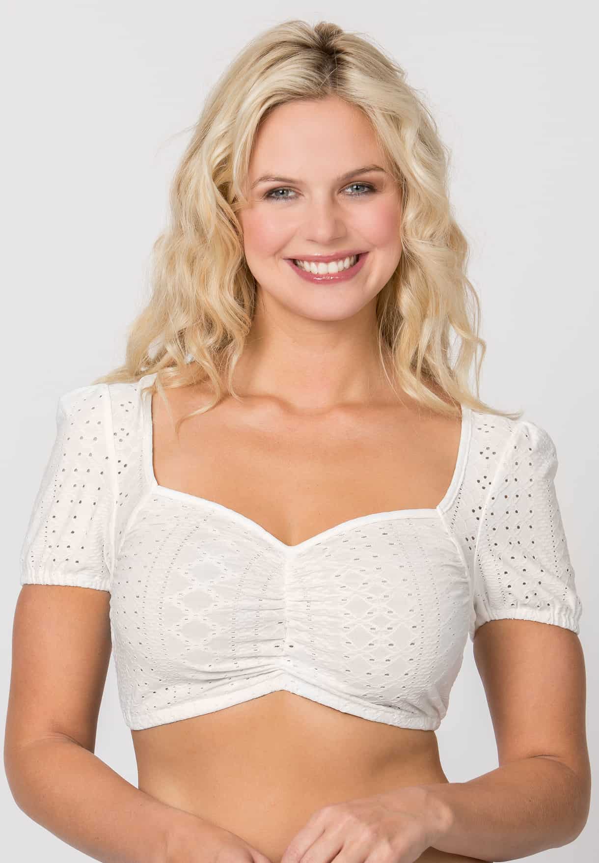 Dirndlbluse Juliette (creme