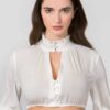 Dirndlbluse Liv (creme