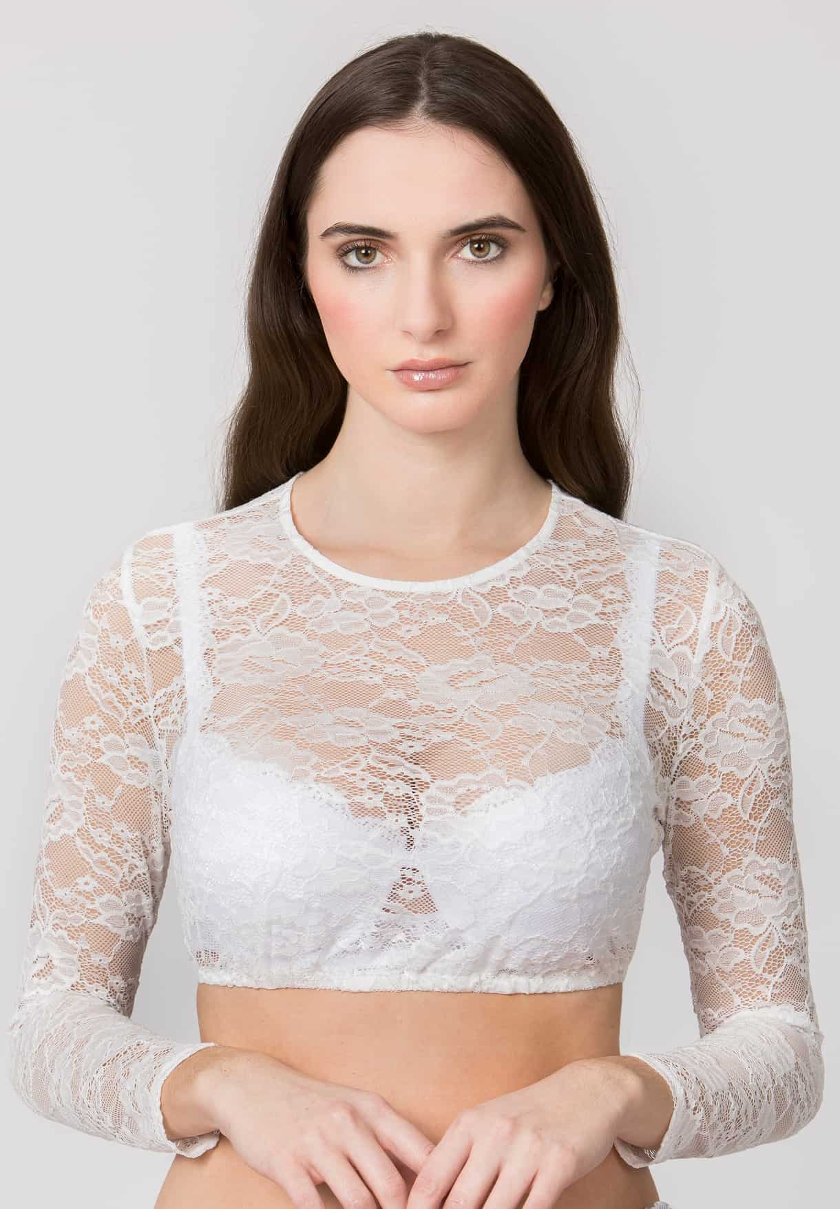 Dirndlbluse Willma (creme